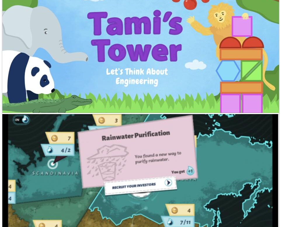 Tami’s Tower and Aquation Named to 2020 Notable Digital Children’s Media List
